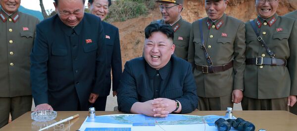 Kim Jong-un, líder de Corea del Norte (archivo) - Sputnik Mundo