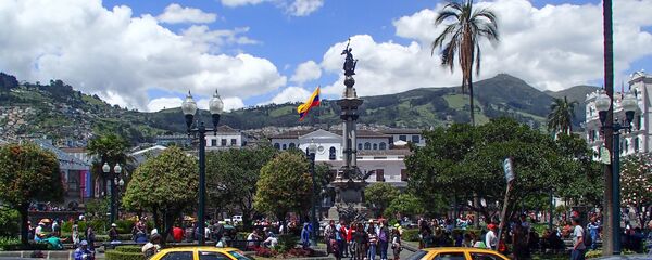 Quito, la capital de Ecuador - Sputnik Mundo