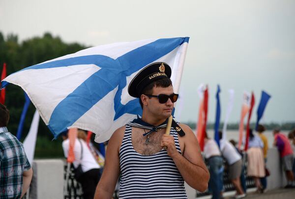 Un marinero de la Flota del Báltico - Sputnik Mundo