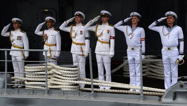 La celebración del Día de la Armada de Rusia en Vladivostok - Sputnik Mundo