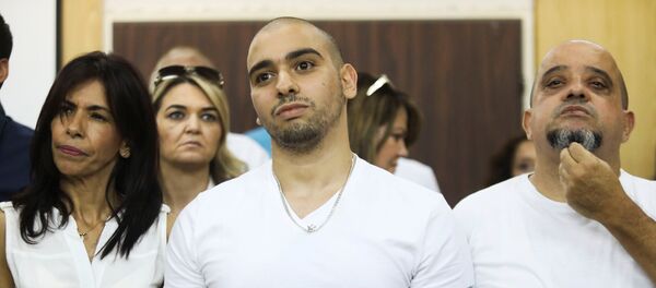 El soldado israelí Elor Azaria en el tribunal - Sputnik Mundo