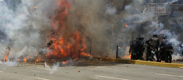 Explosión en Caracas - Sputnik Mundo