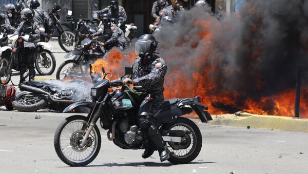 Explosión en Caracas - Sputnik Mundo