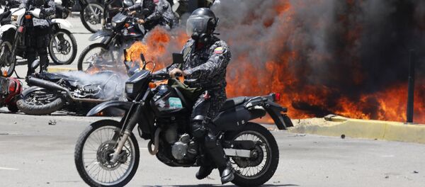 Explosión en Caracas - Sputnik Mundo