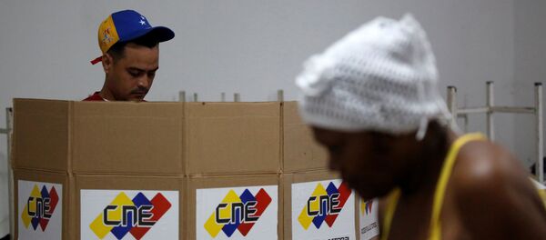 Votación en Venezuela (archivo) - Sputnik Mundo