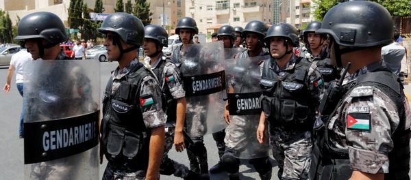 Policía jordana Policía jordana - Sputnik Mundo
