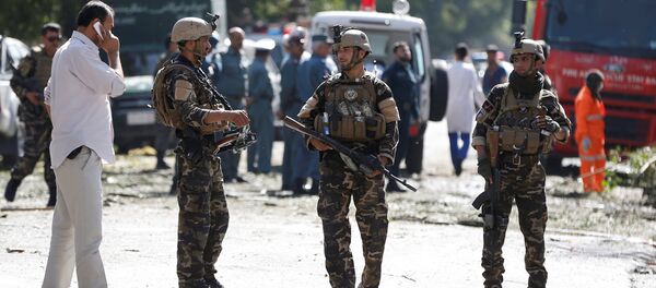 Fuerzas de seguridad de Afganistán (archivo) - Sputnik Mundo