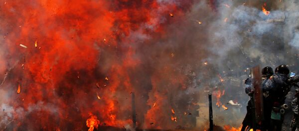 Protestas en Venezuela - Sputnik Mundo