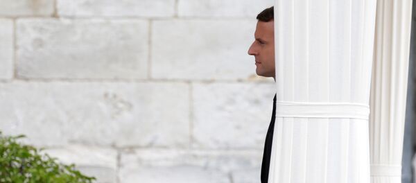 Emmanuel Macron, presidente de Francia - Sputnik Mundo