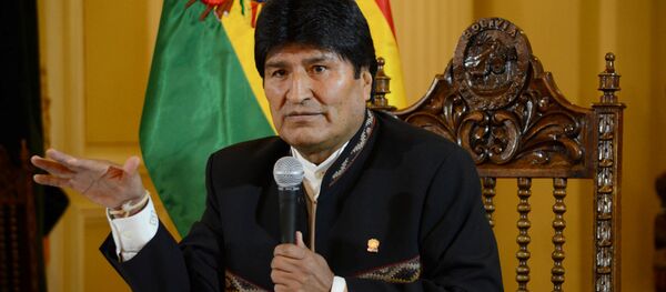 Evo Morales, presidente de Bolivia - Sputnik Mundo