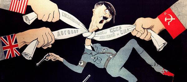 El poder de las imágenes: carteles soviéticos de la época de la II Guerra Mundial - Sputnik Mundo