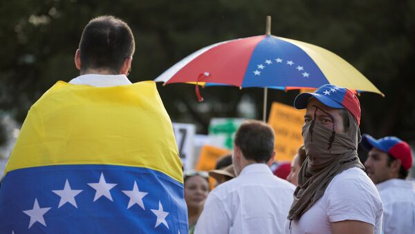 Las protestas en Venezuela - Sputnik Mundo