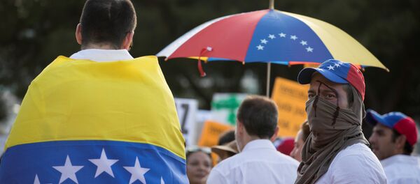 Las protestas en Venezuela - Sputnik Mundo