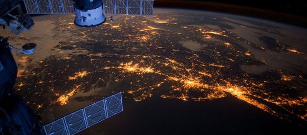 La Tierra vista desde la Estación Espacial Internacional La Tierra vista desde la Estación Espacial Internacional - Sputnik Mundo