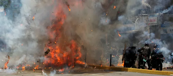 Las protestas en Venezuela Las protestas en Venezuela - Sputnik Mundo