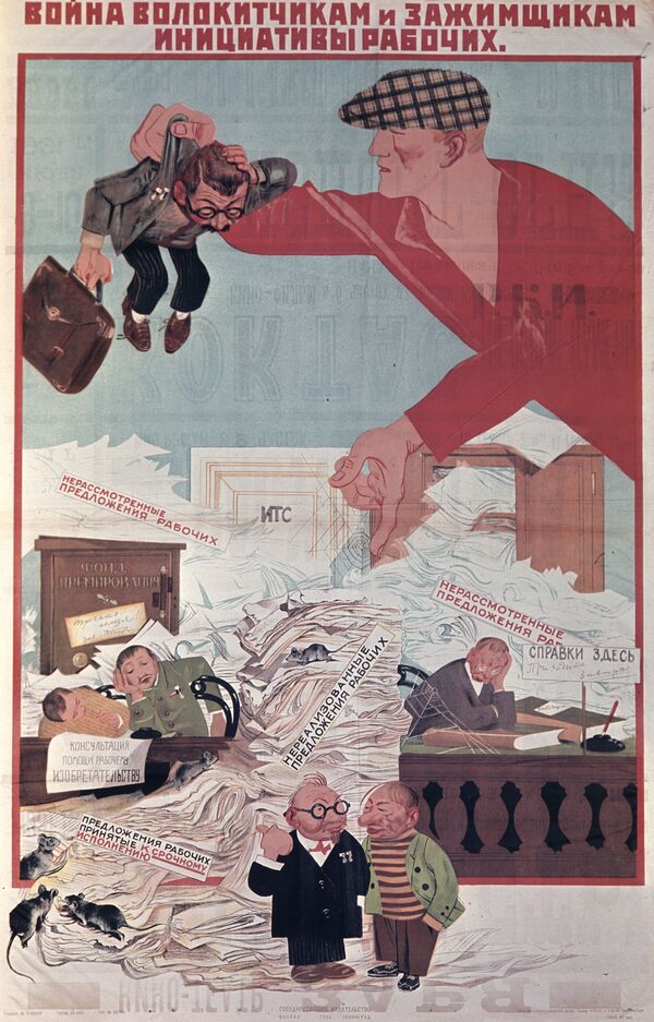 El poder de las imágenes: carteles políticos y sociales de la época de la URSS - Sputnik Mundo