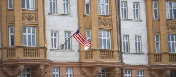 La embajada de EEUU en Moscú - Sputnik Mundo