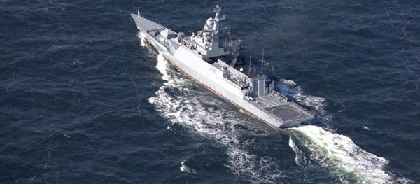 Marineros rusos y chinos realizan tareas en el marco de los ejercicios Cooperación marítima 2017 Marineros rusos y chinos realizan tareas en el marco de los ejercicios Cooperación marítima 2017 - Sputnik Mundo