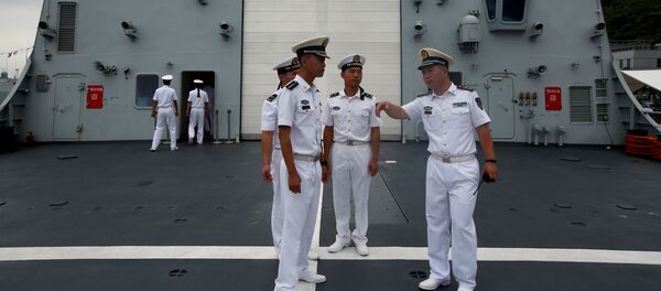 Marineros chinos (archivo) - Sputnik Mundo