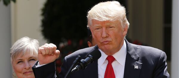 Donald Trump, presidente de EEUU - Sputnik Mundo