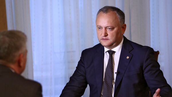 Ígor Dodon, presidente de Moldavia - Sputnik Mundo