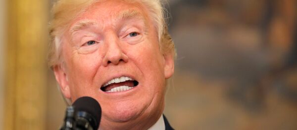 Donald Trump, presidente de EEUU - Sputnik Mundo