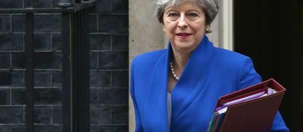 Theresa May, primera ministra del Reino Unido - Sputnik Mundo