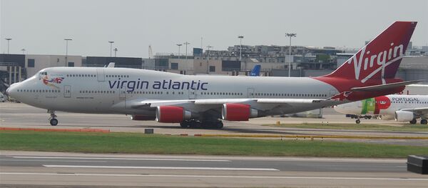 El Boeing 747-400 de Virgin Atlantic, la 'carrera' anterior de Cosmic Girl - Sputnik Mundo