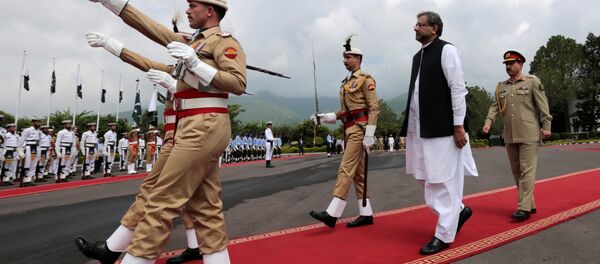 El nuevo primer ministro de Pakistán, Shahid Khaqan Abbasi - Sputnik Mundo