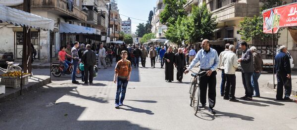 La situación en Homs, Siria (archivo) - Sputnik Mundo