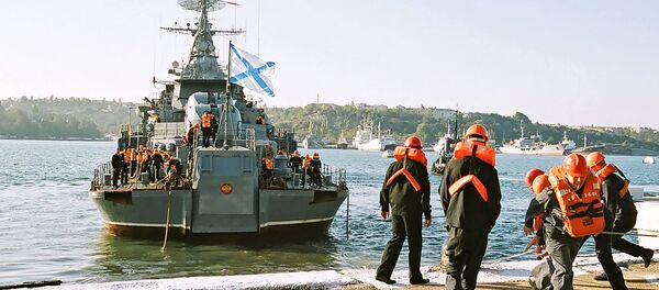 La fragata rusa Pitlivi - Sputnik Mundo