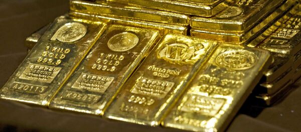 Lingotes de oro (archivo) - Sputnik Mundo