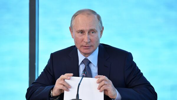 Vladímir Putin, presidente de Rusia - Sputnik Mundo