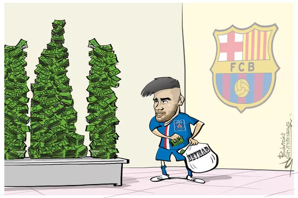 Neymar, el jugador más caro del mundo