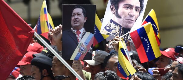 Caminata hacia la sede del Poder Legislativo en Venezuela - Sputnik Mundo