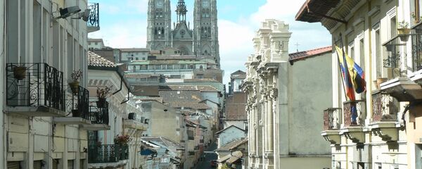 Casco histórico de Quito, capital de Ecuador (archivo) Casco histórico de Quito, capital de Ecuador (archivo) - Sputnik Mundo