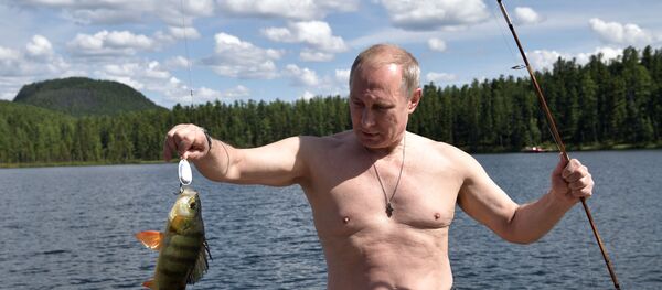 Президент РФ В. Путин провел отпуск в Республике Тыва - Sputnik Mundo