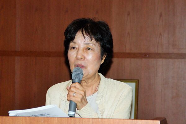 Yamada Reiko, una sobreviviente del bombardeo atómico de Hiroshima de 1945 Yamada Reiko, una sobreviviente del bombardeo atómico de Hiroshima de 1945 - Sputnik Mundo