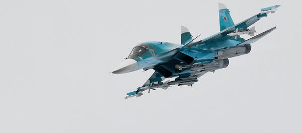 Caza ruso Su-34 - Sputnik Mundo