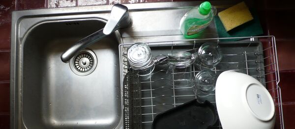 Un fregadero de cocina Un fregadero de cocina - Sputnik Mundo