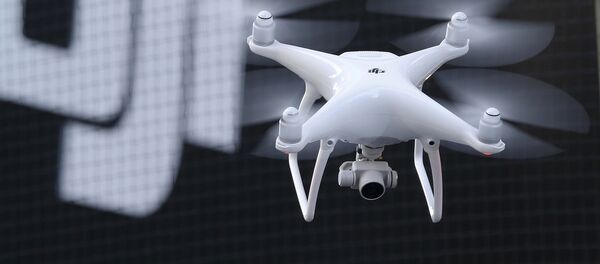 Un dron fabricado por la empresa DJI (imagen ilustrativa) - Sputnik Mundo