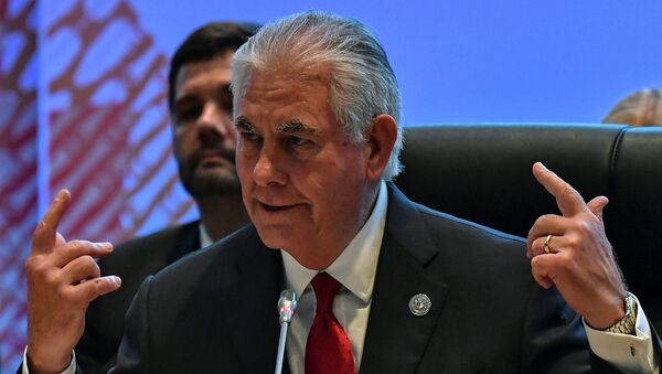 Rex Tillerson, secretario de Estado de EEUU - Sputnik Mundo