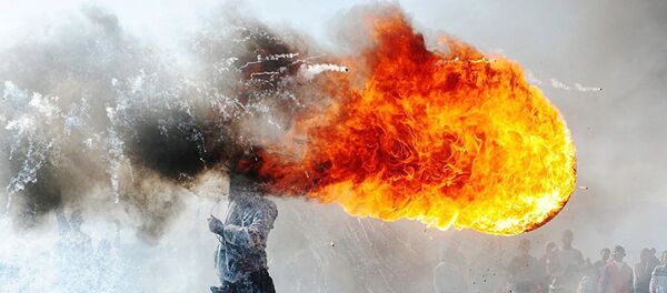 Protestas en Grabouw, del reportero gráfico Phandulwazi Jikelo (Sudáfrica) - Sputnik Mundo