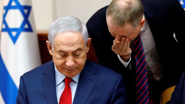 Benjamín Netanyahu, primer ministro de Israel Benjamín Netanyahu, primer ministro de Israel - Sputnik Mundo