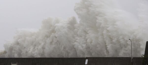 El tifón Noru (archivo) - Sputnik Mundo