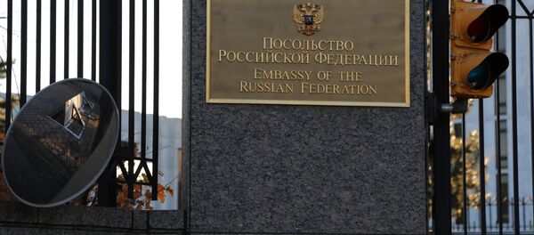 El edificio de la Embajada de Rusia en EEUU - Sputnik Mundo