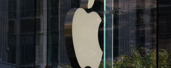 El logo de la empresa Apple - Sputnik Mundo