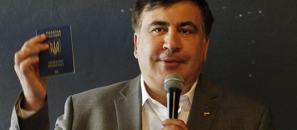 Mijaíl Saakashvili, expresidente de Georgia - Sputnik Mundo