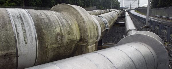 Una tubería de gas licuado, en EEUU (archivo) - Sputnik Mundo