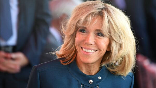 Brigitte Macron, primera dama de Francia - Sputnik Mundo